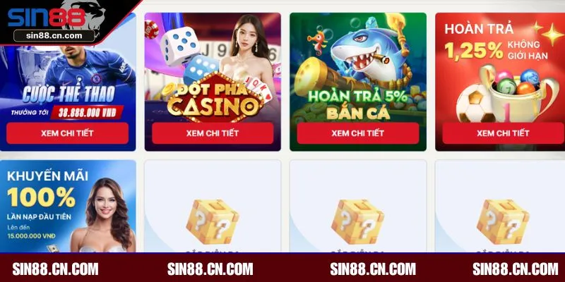 Điều kiện cần đáp ứng khi nhận ưu đãi hoàn trả mỗi tuần tại SIN88